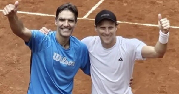 Diego Forlán participates in the Challenger of Montevideo